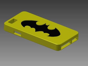 batman phone case iphone 6 mobile 3d print model - Mito3D