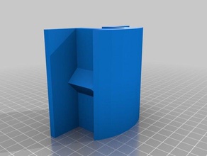 pers lednnings holde bordafstands klods v3 3d stampa 3d print model - Mito3D