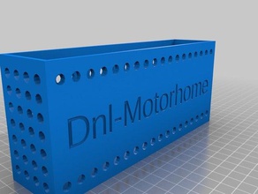 mi personalizar la etiqueta el recipiente 2 contenedores 3d print model - Mito3D