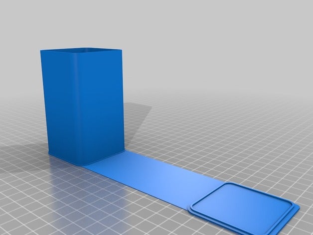 meine angepassten Fall Container 3D print model - Mito3D