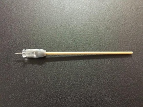 pushpin bamboo skewer adapter 3d printing cary dart 3d print model - Mito3D