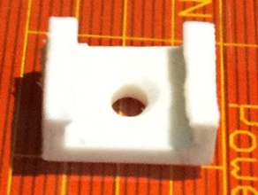 clip led striscia di alluminio a forma u canale 13mm larghezza sostituzione parti 3d print model - Mito3D