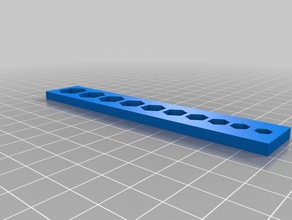 bolt head calibration brick other 3d print model - Mito3D