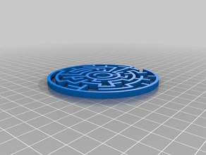 meine kundenspezifische zufällige Labyrinth-Kreis-generator - Spielzeug Spiele 3d print model - Mito3D