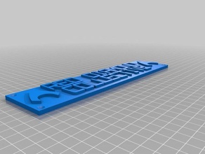 rdc bureau de personnalisé 3d print model - Mito3D