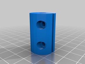 coupler 5 mm parts customized 3d print model - Mito3D