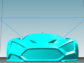 zenvo s1 automotivo 3d print model - Mito3D
