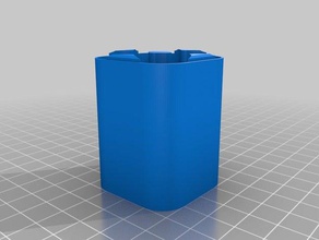 meine kundenspezifische Akku-case v2 Container 3d print model - Mito3D