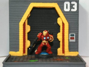bitz iron-man marine de la tête jouet jeu accessoires 3d print model - Mito3D