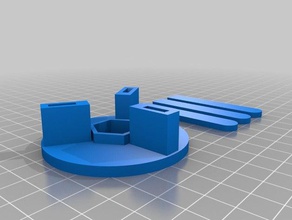 my customized multi purpose parametric tripod no screws other 3d print model - Mito3D
