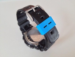 correa de reloj portero joyería 3d print model - Mito3D