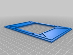 7 polegadas monitor de diy fpv partes separadas 200 mm impressoras eletrônica 3d print model - Mito3D