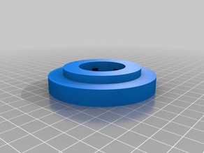 overlord filament spool adapter 3d printer accessories 3d print model - Mito3D