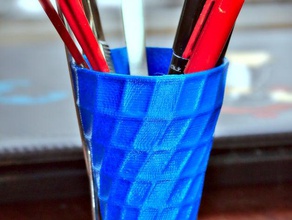 Bleistift-cup office Zeug Dinge 3d print model - Mito3D