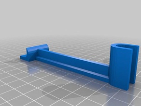 tool-Ebene x-Achse wanhao i3 3d Drucker - Zubehör angepasst 3d print model - Mito3D