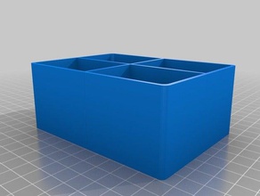 mon personnalisés stanley profonde organizercontainer corps les conteneurs 3d print model - Mito3D