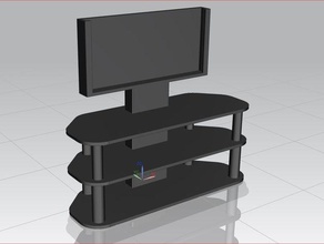 iphone 6 support tv mobile stand pour téléphone 3d print model - Mito3D