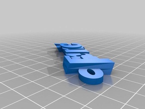francy Kette Schlüsselanhänger angepasst 3d print model - Mito3D