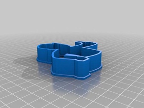 cookiecaster vault boy cookie cutter design 3d printing 3d print model - Mito3D