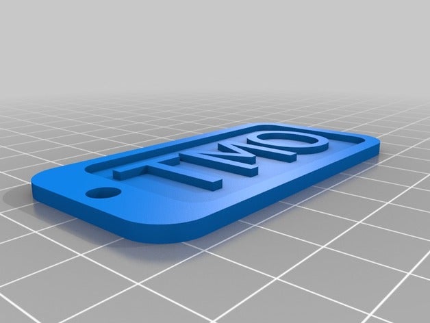 tmo llavero llaveros 3D print model - Mito3D