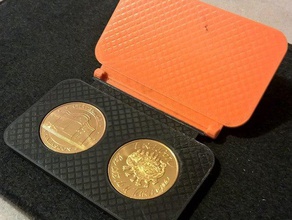 l'argent de la boîte deux pièces boite &agrave morceaux passe-temps tirelire tarascon tarasque 3d print model - Mito3D