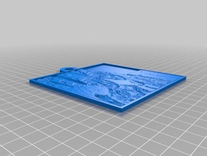 morgane nico 2d art personnalisé 3d print model - Mito3D
