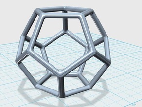 dodecahedron matematik 3d print model - Mito3D