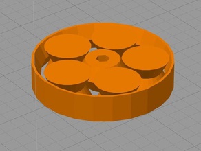 herringbone bearing sort parts 3d print model - Mito3D