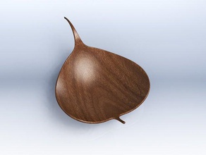 bodhi leaf-moss-Pflanzer Dekor 3d print model - Mito3D