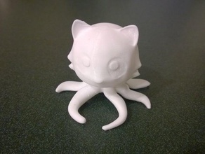 tentacolo kitty creature 3d print model - Mito3D