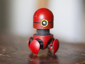 desk bot model robots cute robot garage kit small 3d print model - Mito3D