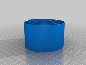 meine angepasste Spirale Bett Ebene testen 3d drucken tests 3d print model - Mito3D