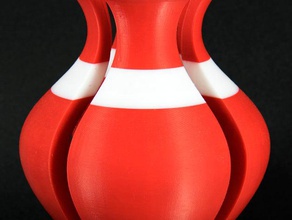 vaso de luz 1 a arte lâmpadas escultura 3d print model - Mito3D