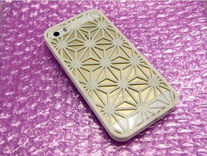 iphone 5s case japanese traditional pattern 3d printing iphone5s iphonese se smartphone 3d print model - Mito3D