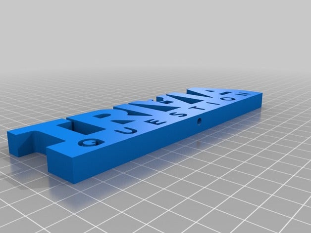 trivia adafruitcom soru 2d sanat 3D print model - Mito3D