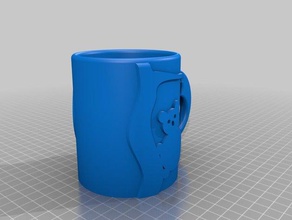 koala kupa temalı kaplar 3d print model - Mito3D