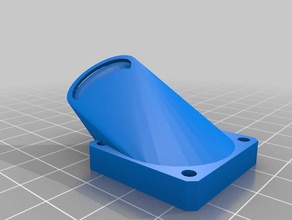il mio personalizzato parametrico condotto della ventola 3d la stampante accessori 3d print model - Mito3D