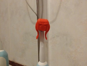 capa, spazzola dentes benfica bagno 3d print model - Mito3D