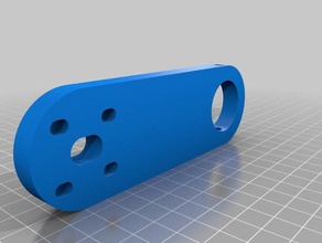 planche à roulettes de support moteur le bricolage skateboard électrique 3d print model - Mito3D