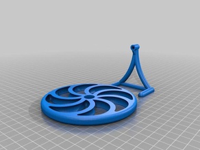 perpetual motion 695zz bearing hole sculptures 3d print model - Mito3D