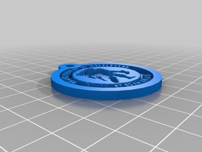 wounded keychains customized 3d print model - Mito3D