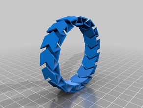 flex bracelet customizer bracelets 3d print model - Mito3D