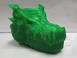 dragon head creatures 3d print model - Mito3D