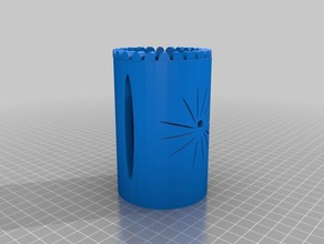 candle holder lamp decor 3d print model - Mito3D