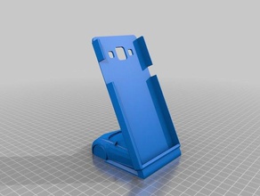 samsunggalaxy a5 stand mobile phone 3d print model - Mito3D