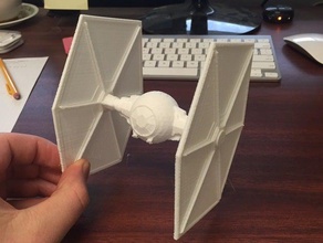 tie fighter scans replicas star wars 3d print model - Mito3D