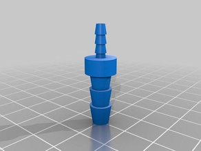 my customized hose barb adapter manifold outdoor garden 3d print model - Mito3D