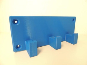 simples cabide organização 3d print model - Mito3D