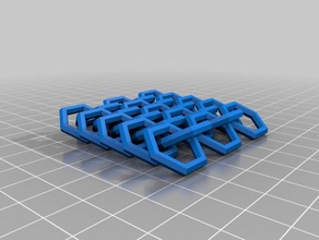 my customized chain mail mesh generator kettenhemd fashion 3d print model - Mito3D