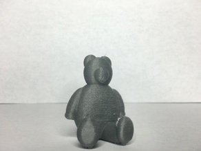 l'ours en peluche les animaux 3d print model - Mito3D